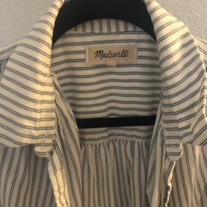 Blue and white Central shirt